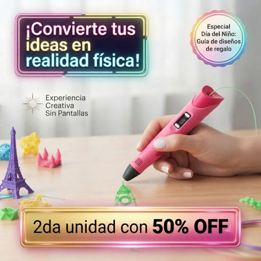 CreaForma 3D™ - Convierte dibujos e ideas en figuras que se pueden tocar