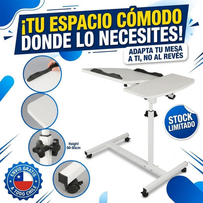 Mesa FlexiHome™ - Tu mesa donde la necesitas, a la altura que te acomoda.
