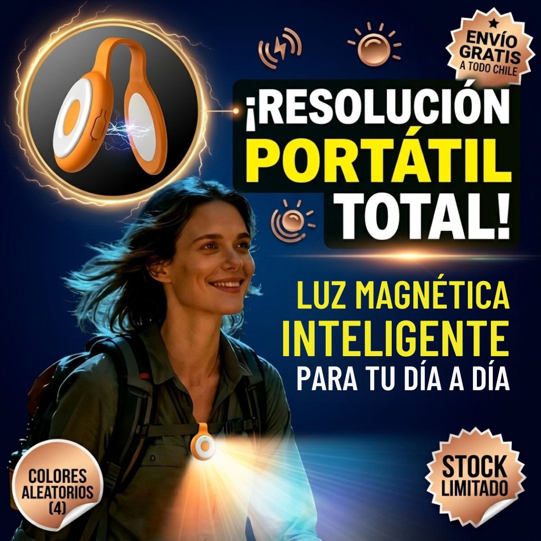 LumiClip™ - Luz donde la necesitas, sin cargar una linterna aparte.