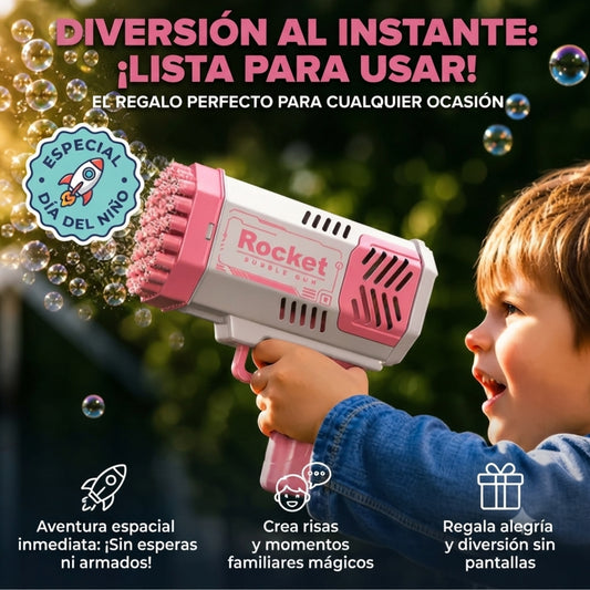 Burbujooka - Convierte cualquier tarde en un momento inolvidable