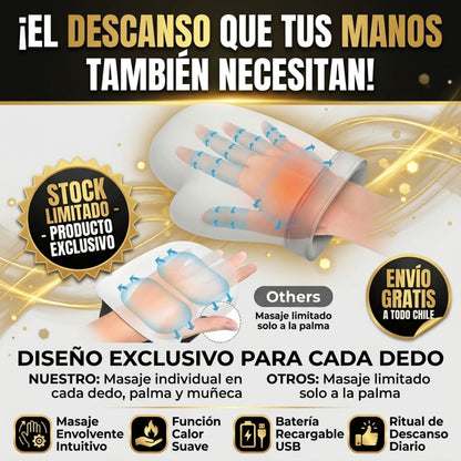 ManoRelax™ Comfort - El descanso que las manos también necesitan.