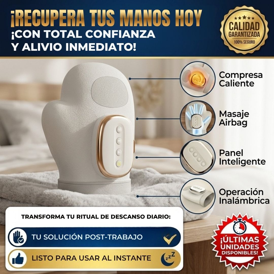 ManoRelax™ Comfort - El descanso que las manos también necesitan.