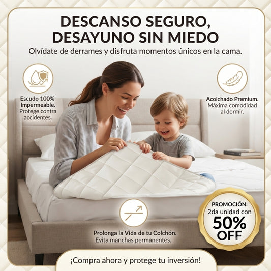 CubreMax™ - Protege y conserva tu colchón por más tiempo