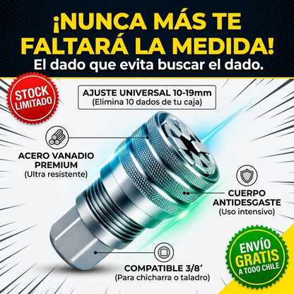 MultiDado™ - Un adaptador, varias medidas