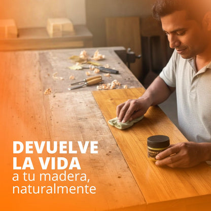 CeraViva – Restaura madera - Devuelve el brillo a tus muebles en minutos, sin químicos