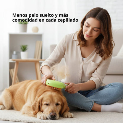 MimoPet – Cepillo a vapor-Menos pelo en poco tiempo
