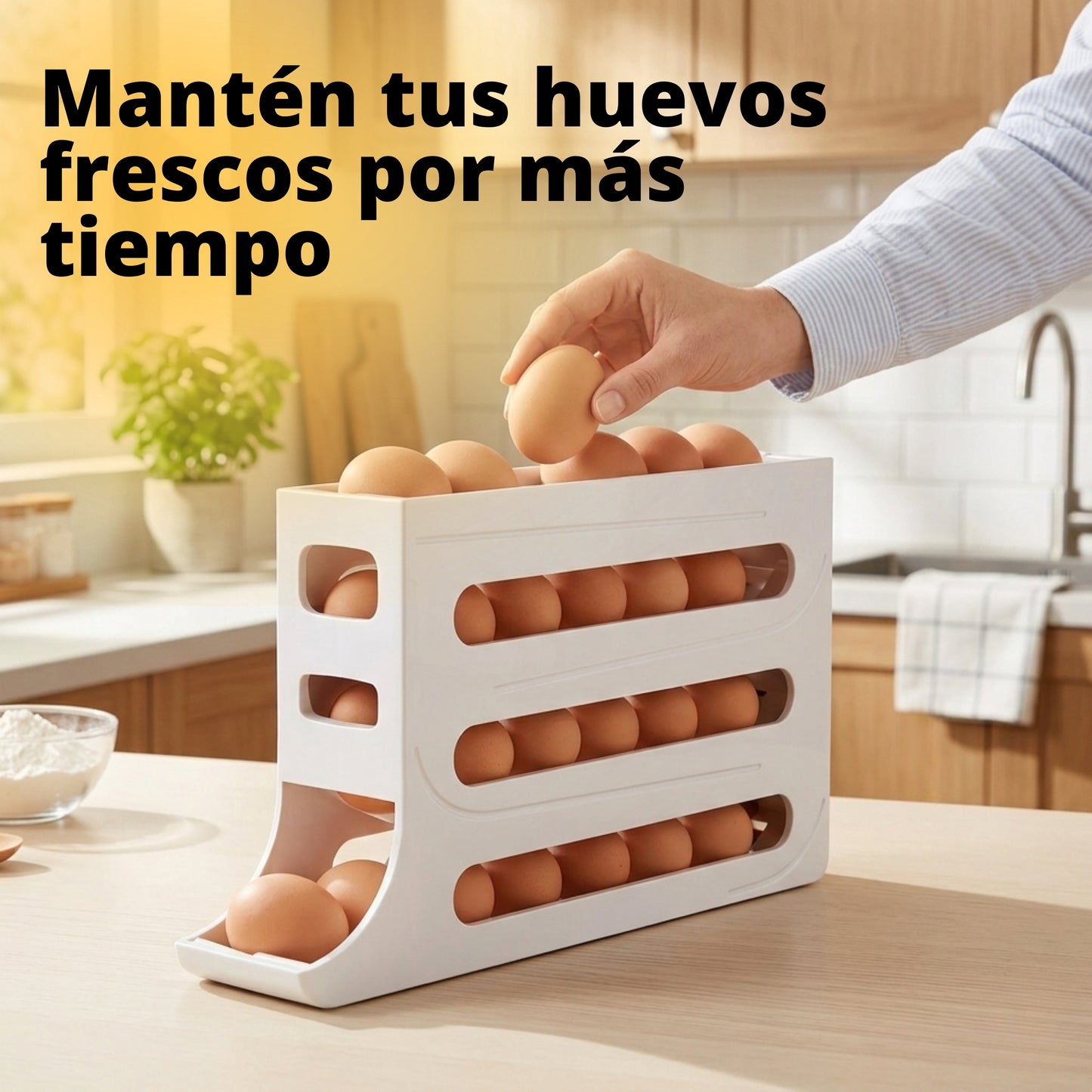 EggKeeper -Toda tu cocina ordenada y huevos frescos, simple y rápido.