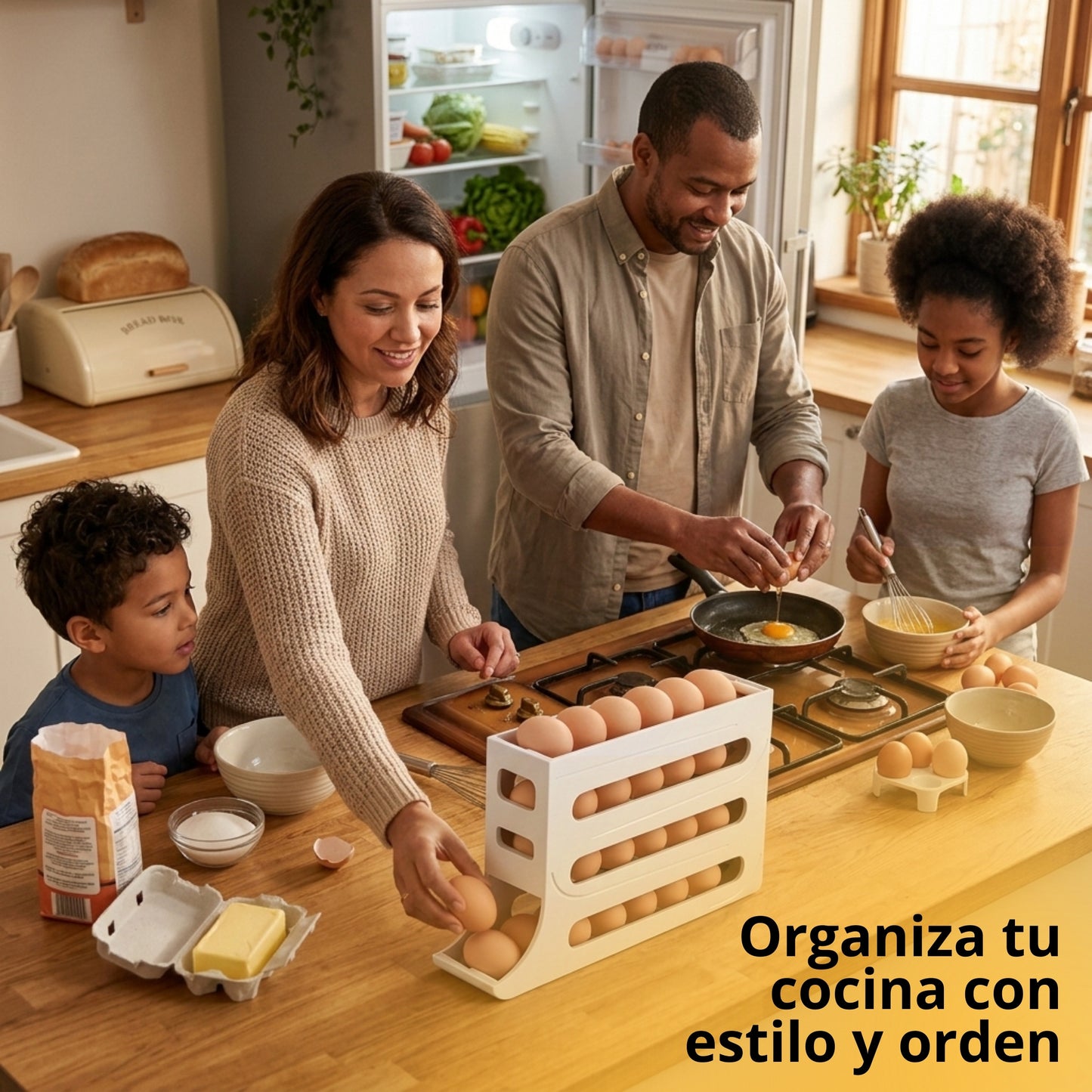 EggKeeper -Toda tu cocina ordenada y huevos frescos, simple y rápido.
