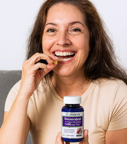 Resveratrol Longev 60 Cápsulas de 1450mg