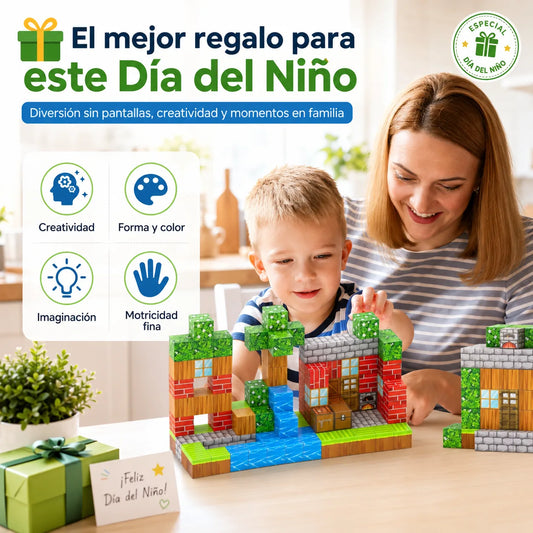 Magnet Block - El regalo que convierte su imaginación en realidad