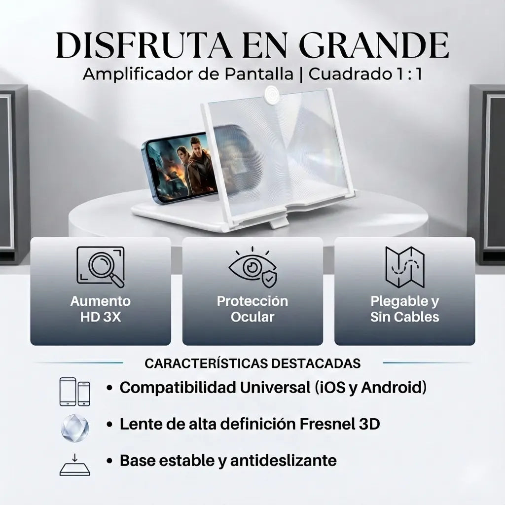 OptiScreen - Protege tu vista con el amplificador de pantalla