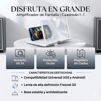 OptiScreen - Protege tu vista con el amplificador de pantalla