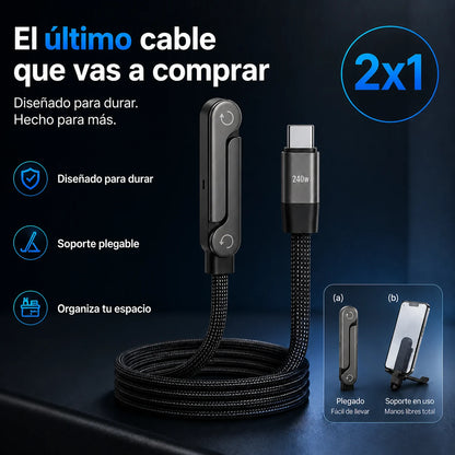 ProCharge 240™ - Carga tu celular. Déjalo firme. Sigue con lo tuyo.