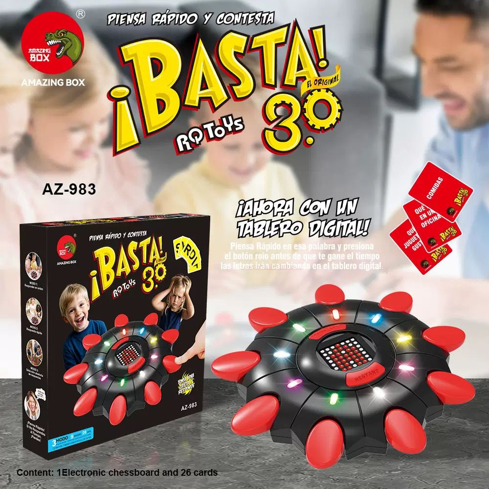 Juego De Mesa "Basta 3.0" - Haz más divertidas las reuniones con amigos y familiares