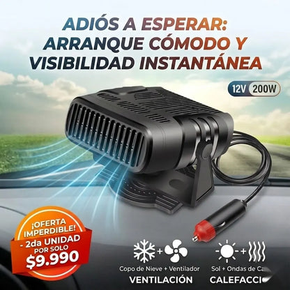 AutoHeat Clear - Mejor visibilidad o auto cálido, tú eliges cómo hacer tus mañanas más cómodas.