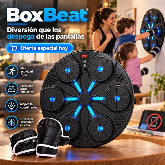 BoxBeat™ - Menos pantalla. Más movimiento en familia.