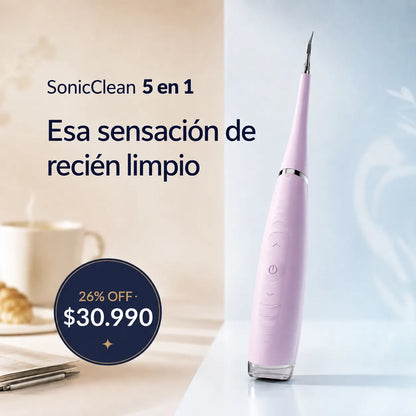 SonicClean - Una rutina dental más completa, sin salir de casa