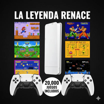 Consola juego Retro M-15 - Vuelve a sentirte como cuando eras niño