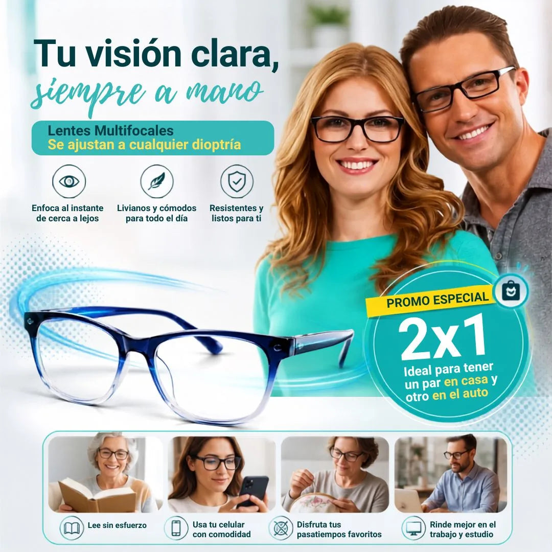 Lentes Multifocales OnePower - Vuelve a disfrutar cada detalle
