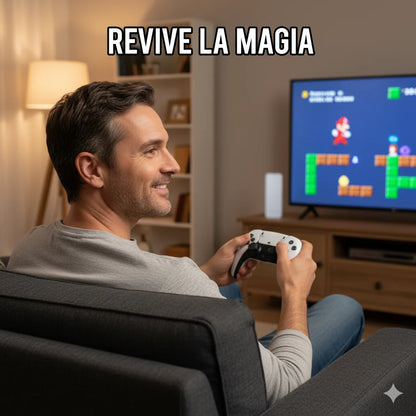 Consola juego Retro M-15 - Vuelve a sentirte como cuando eras niño