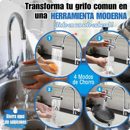 GiroClean Pro - Grifo Inteligente Para Lavaplatos