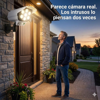 SafeLight Pro - Ahuyenta ladrones sin gastar un peso en electricidad