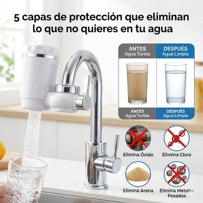 PuraVida Pro - Filtro de Agua Potable Premium
