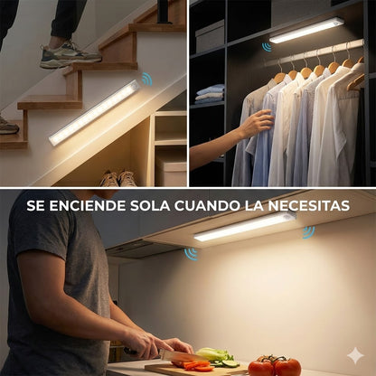 Lumi Detect - Barra Luz Led Ilumina Cualquier Rincón