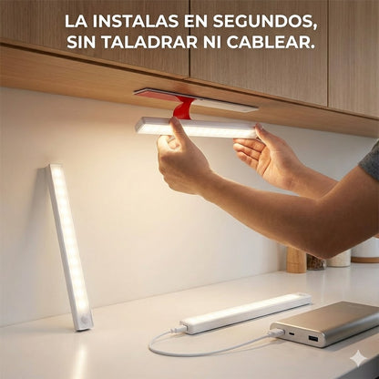 Lumi Detect - Barra Luz Led Ilumina Cualquier Rincón