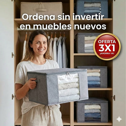 Box Fold - Organizador ropa ordena tu casa sin invertir en muebles