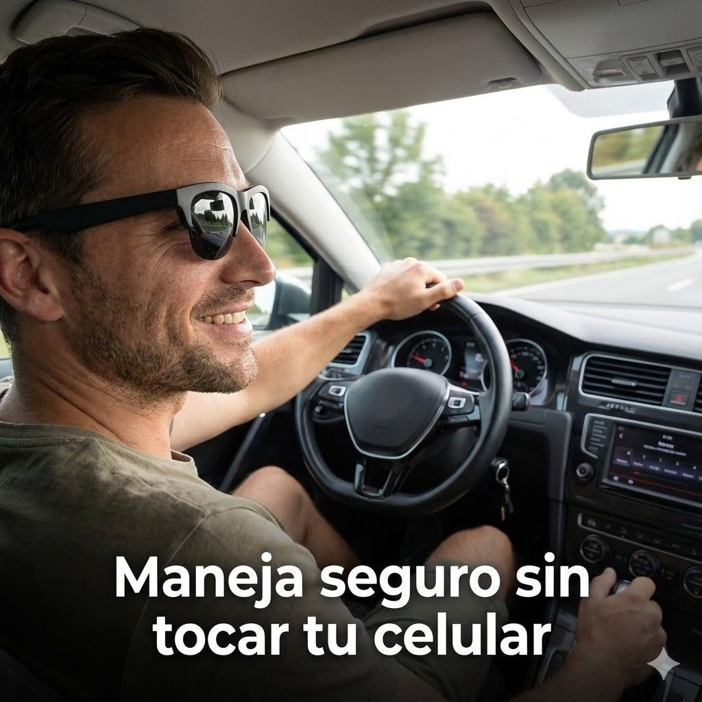 Smart Glasses - Olvídate de Cables y Audifonos Incómodos